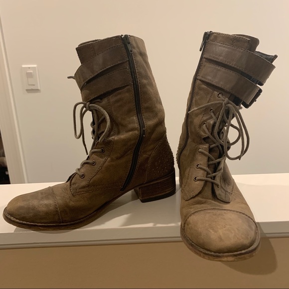 womens combat boots steve madden